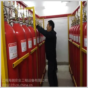 通用汽车金桥基地IG541气体灭火系统应用QMH80/15HY