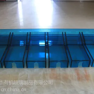 有机玻璃防护罩 亚克力机器防护罩 有机玻璃茶色热弯罩子
