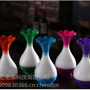 创意USB花瓶迷你香薰加湿器供应 Nanum HQM-005 1个出雾口 10平米以下家用加湿器厂家