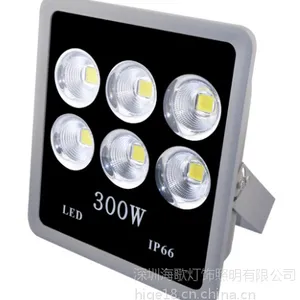 海歌工厂直销200W立式聚光led泛光灯防水照明灯大功率户外投光灯