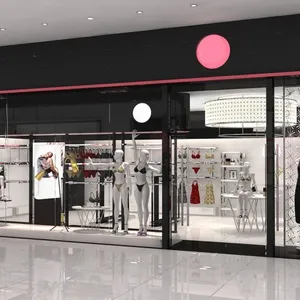 成都内衣专卖店装修,内衣店店铺装修设计