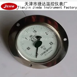 天津厂家供应工业轴向不锈钢压力表YF-100ZT