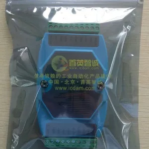 北京首英科技6通道铂Pt1000热电阻输入模块 C-4015_温度采集模块_带隔离modbus