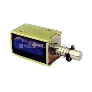 供应保险柜锁、医疗仪器,玩具等用AU0420框架式推拉电磁铁