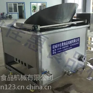 河虾油水混合油炸机报价