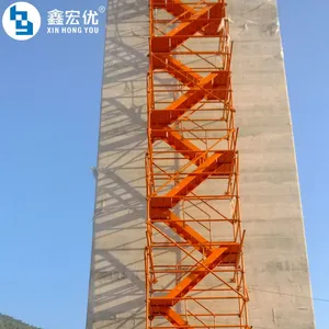 安全爬梯 桥梁墩柱施工通道爬梯 墩柱爬梯 人行安全爬梯 厂家直销