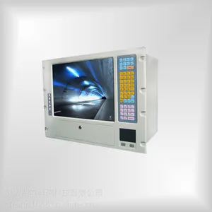 cresun科瑞森 19″8U上架工作站,15'高亮度LCD 一体化工作站 工控机厂家直供