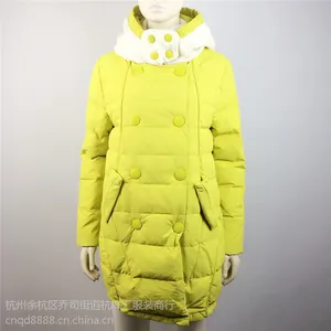 【艺素】秋冬大衣羽绒服 杭州菜鸟渠道折扣女装批发 尾货走份