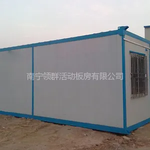 长期供应南宁吊装式A级防火彩钢板住人集装箱活动板房