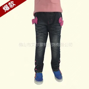 供应女童牛仔裤/冬装女童牛仔裤