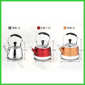 桂佳盛不锈钢雅丽壶鸣音彩色水壶琴音电磁炉水壶加厚烧水壶带茶漏