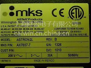 供应上海MKS Instruments AX7657 专业维修 上海ASTRON2L专业维修