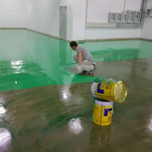 园岭环氧薄涂工程施工 南园环氧自流平工程 华富抗紫外线地坪漆施工