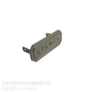 东莞锌合金工厂供应金属牌/箱包配件五金配件
