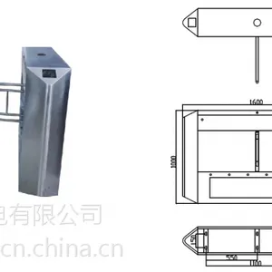 深圳宇安机电厂家桥式尖角摆闸批发定制