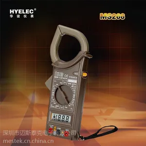 供应HYELEC华谊 M266数字钳形电流表 交流钳形表