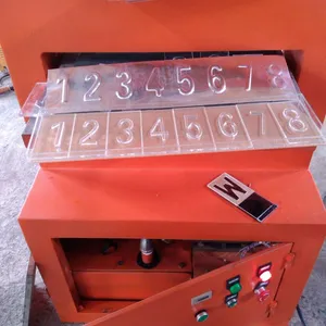 【捷辉交通设备】YY100车牌字体冲压车牌压字机冲压板机器