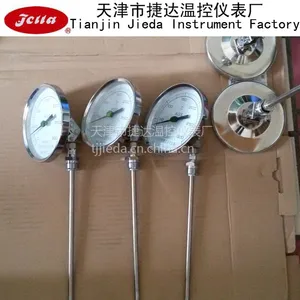 供应工业用150mm万向型双金属温度计WSS-581