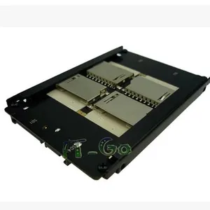 供应SD转SATA硬盘转接卡 4个SD卡自制SATA SSD 支持组RAID