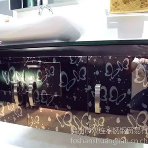 供应蚀刻不锈钢板不锈钢彩色版佛山蚀刻工厂直销不锈钢装饰板