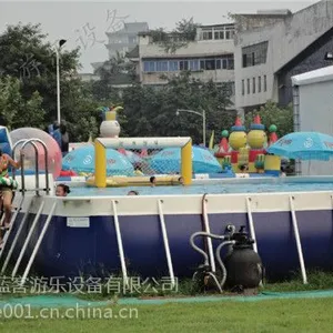 郑州游乐设备LK-Z017型耐高温加厚支架水池