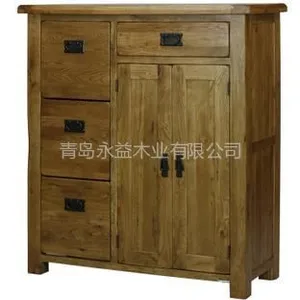 供应华谊家具 青岛实木家具 简欧 202翻折鞋柜