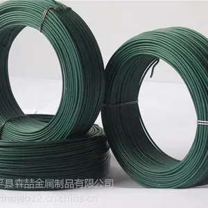 供应pe pvc包塑丝 涂塑丝 绑丝