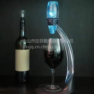 供应Magic Decanter魔术醒酒器厂家直销 LED感应醒酒器 酒具 礼品套装 LFK-008B