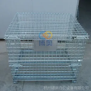 杭州博奥专业设计 定做各类仓储笼 折叠仓储笼 杭州仓储笼