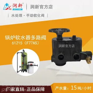 全自动软水器离子交换软化水设备手动软化阀锅炉软水器F77AS 15吨