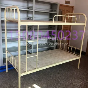 铁床上下铺双层床高低床工地床宿舍床学生床成人上下铁床架批发