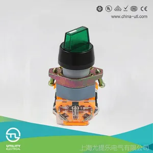 尤提乐直销LA110-A1-10(01)XD 高品质一开/一闭 二位置带灯旋钮