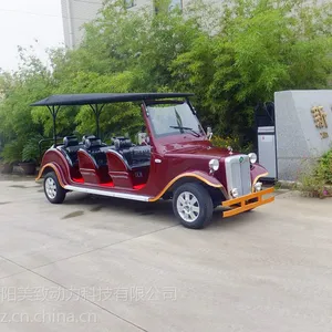西安延安渭南电动看房车电动老爷车房地产接待车