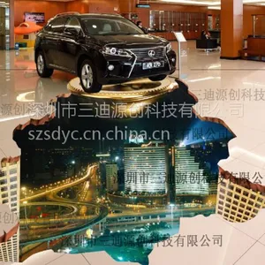 耐磨地贴 加厚地贴 广告地贴 喷绘写真地贴 3D地贴设计 制作