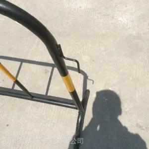 黑黄铁马,临时铁护栏,安全防护栏杆找江苏百诺 黑管
