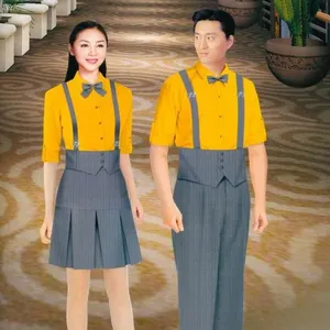 三亚制服定做三亚职业装定做三亚工作服定做美容美发spa养生会馆员工制服