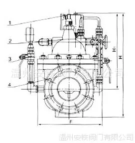 700X多功能水泵控制阀 700X-16C-DN80水泵控制阀 厂家供应