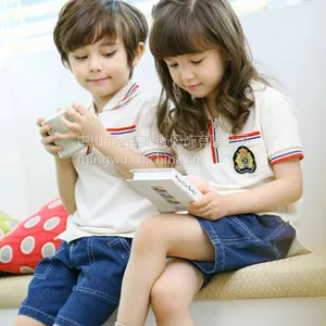 供应西藏拉萨私立幼儿园园服定做厂家直销纯棉新款韩版童装英伦风格小学生校服批发