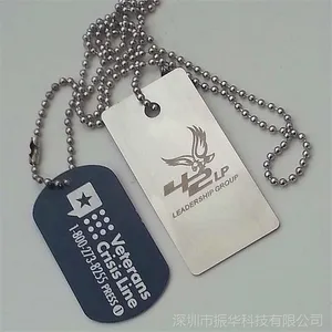 深圳厂家制作铝制狗牌不锈钢身份牌狗牌定做量大从优
