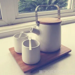 台湾欧喜屋陶瓷杯 马克杯情侣咖啡组 简约大方茶具 创意骨瓷套装