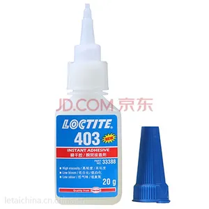 乐泰403胶水，LOCTITE403瞬间接着剂，粘合材料类型:玻璃，电子元件，金属类，木材类等