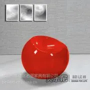 供应贝乐尼 苹果椅子 球形矮椅 保龄球椅 小球凳 个性创意时尚休闲椅