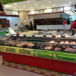 WUHANMEIHUA超市鲜肉柜
