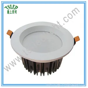 厂家生产IP65防水led筒灯 嵌入式4寸15W天花灯 贴片防雾防水筒灯