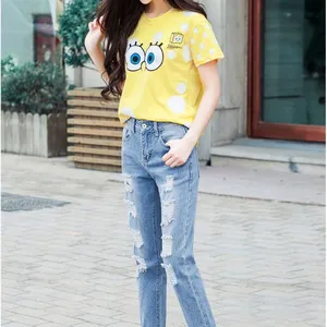 库存低价清仓牛仔裤女式便宜牛仔裤批发厂家直销甩货