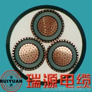 ��Ӧ��YJV��ͭо��ѹ���ߵ��¡�10/35ǧ������YJV3*185ƽ���ߵ��³���