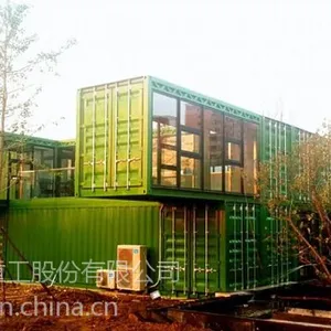 专业定制集装箱售楼处,钢制集装箱别墅定制厂家