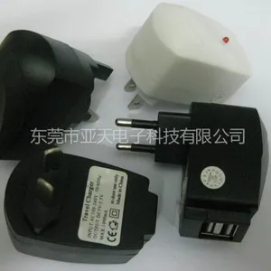 ASIA908��������CE FCC��֤��1A˫usb�ó� �����Ƽ�˫usb�ֻ���������� USB��ţ