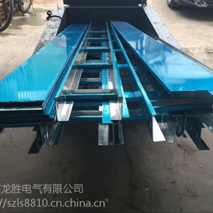 龙胜 品牌 封闭式铝合金线槽 300*100铝线槽 厂家生产 一件起批