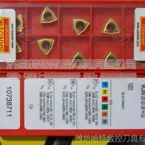 进口数控车刀片山特正宗刀片WCMX06T308-58 3040